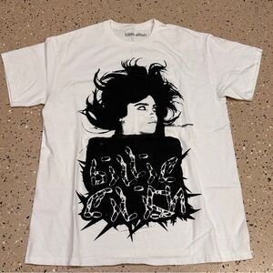 Billie Eilish Monochrome Tee 2024 Tour Tee Size Large Black White